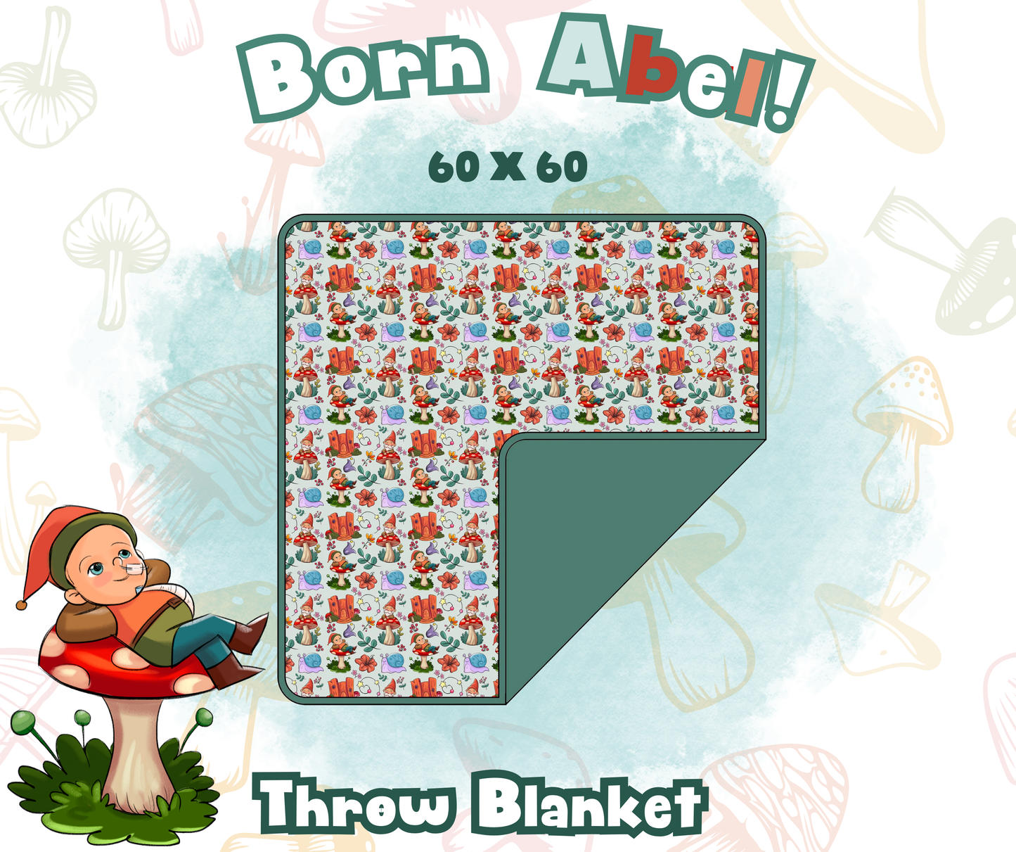 GNOME ADVENTURES BLANKET PRE-SALE