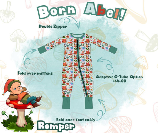 GNOME ADVENTURES ROMPER PRE-SALE