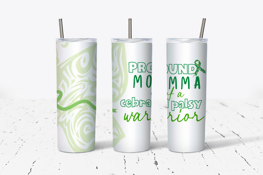 CEREBRAL PALSY BUTTERFLY TUMBLER