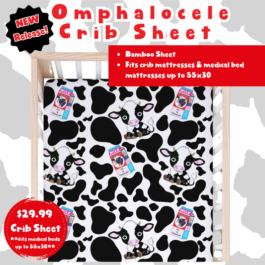 **PRE-SALE** Omphalocele crib sheet