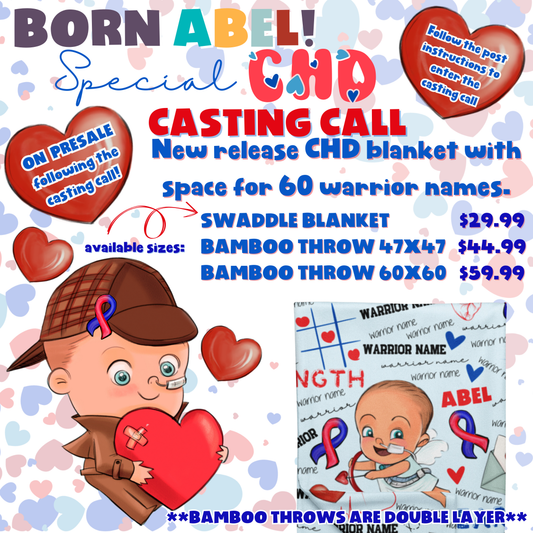 Special Release Heart Warriors Blanket