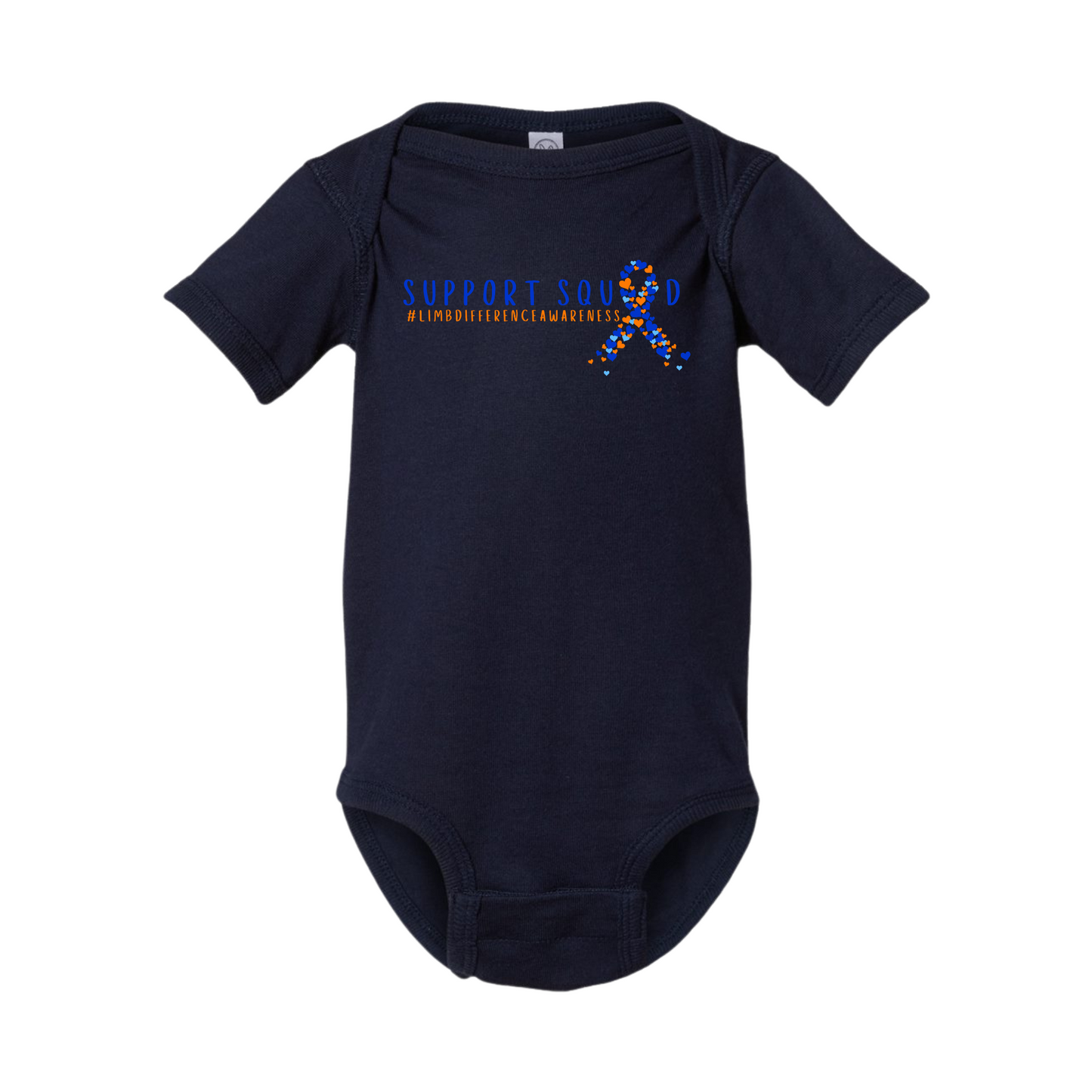 Limb Difference Support Squad Onesie