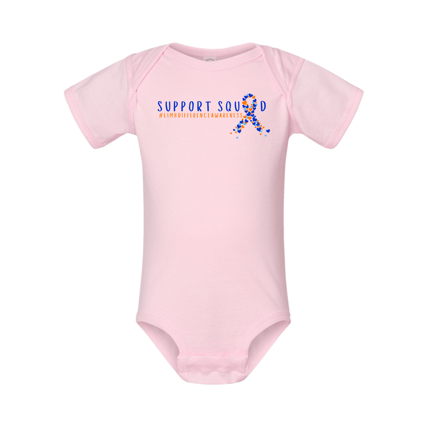 Limb Difference Support Squad Onesie