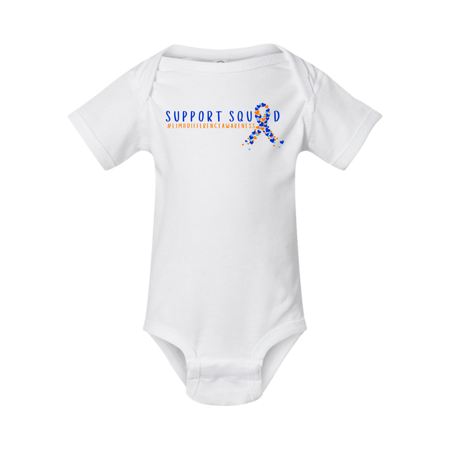 Limb Difference Support Squad Onesie