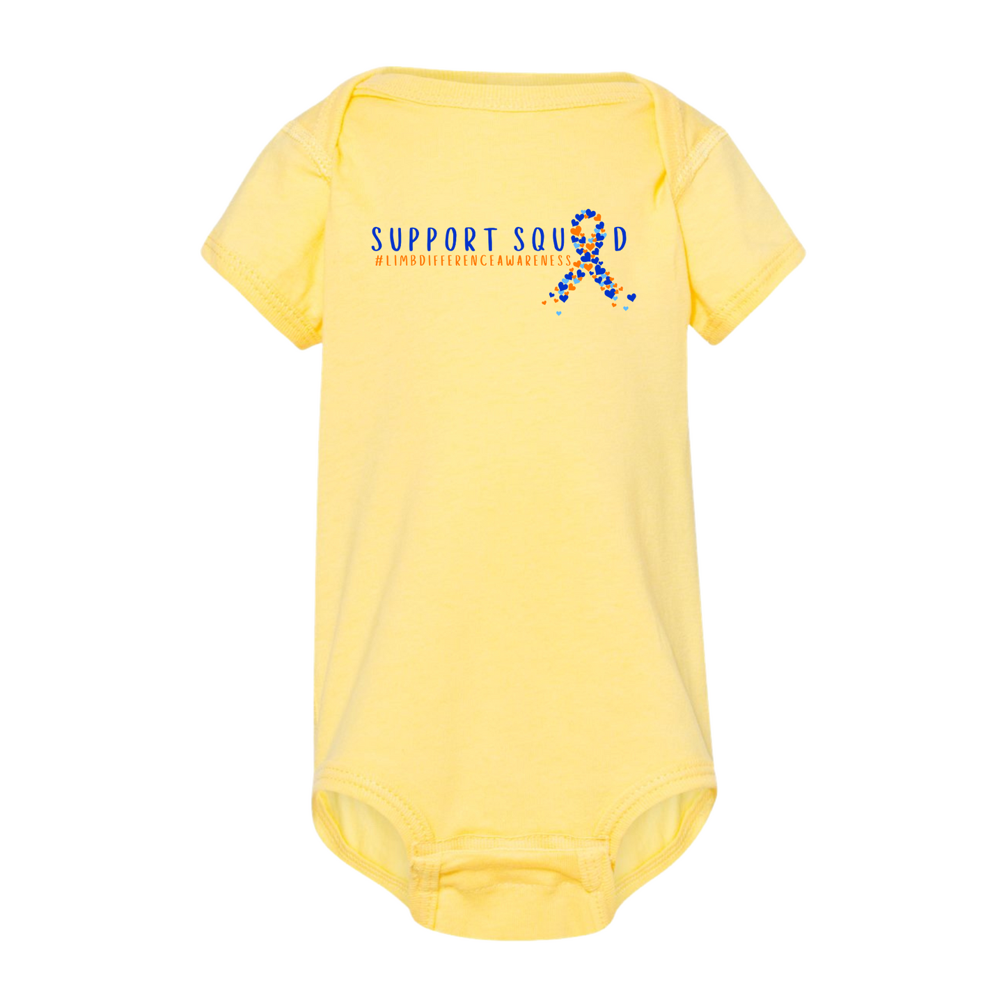 Limb Difference Support Squad Onesie