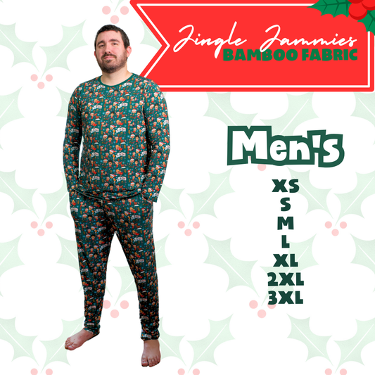 JINGLE JAMMIES MEN'S BOTTOM PRE-SALE