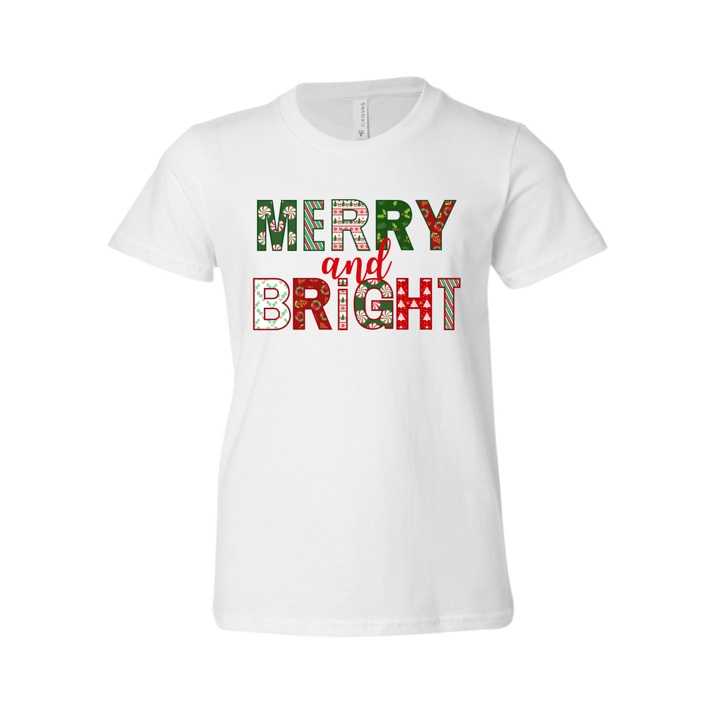 Merry & Bright Adult T-Shirt