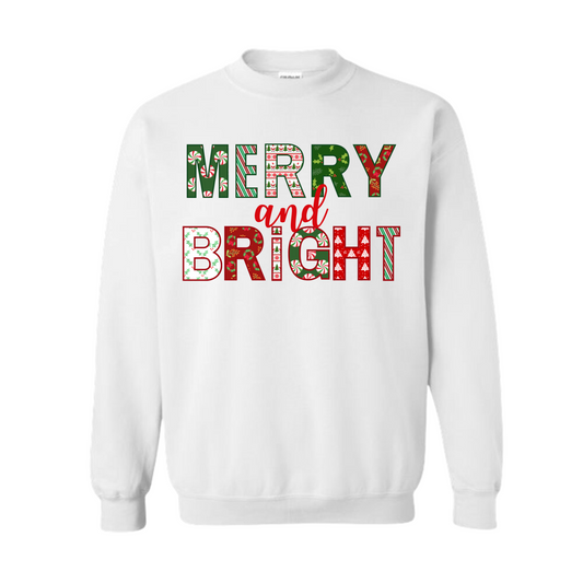 Merry & Bright Adult Sweater