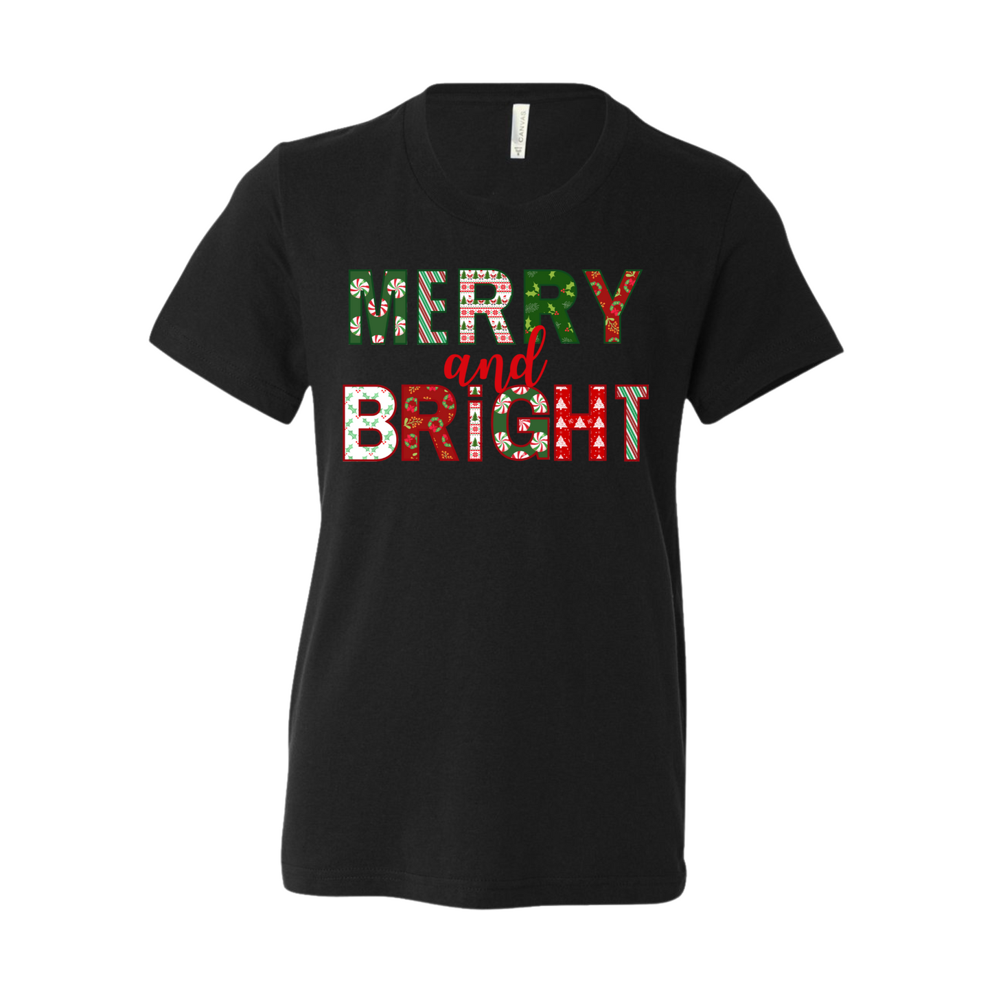 Merry & Bright Adult T-Shirt