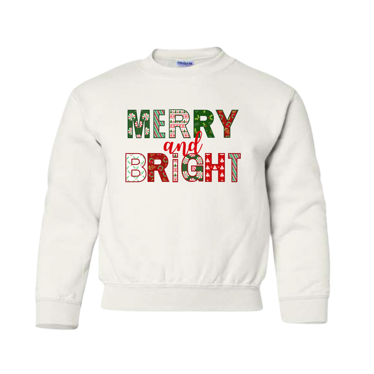 Merry & Bright Youth Sweater