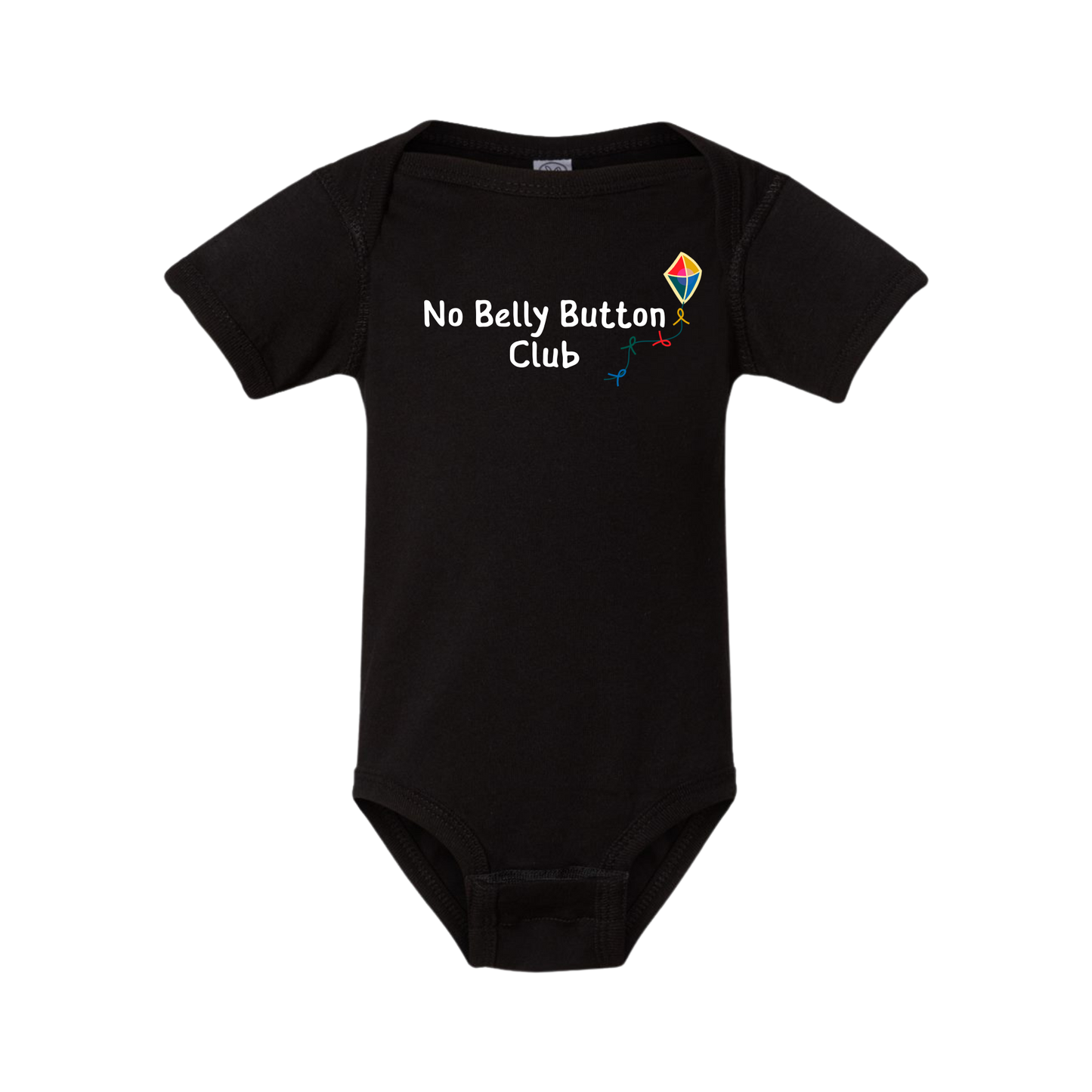 No Belly Button Club Onesie