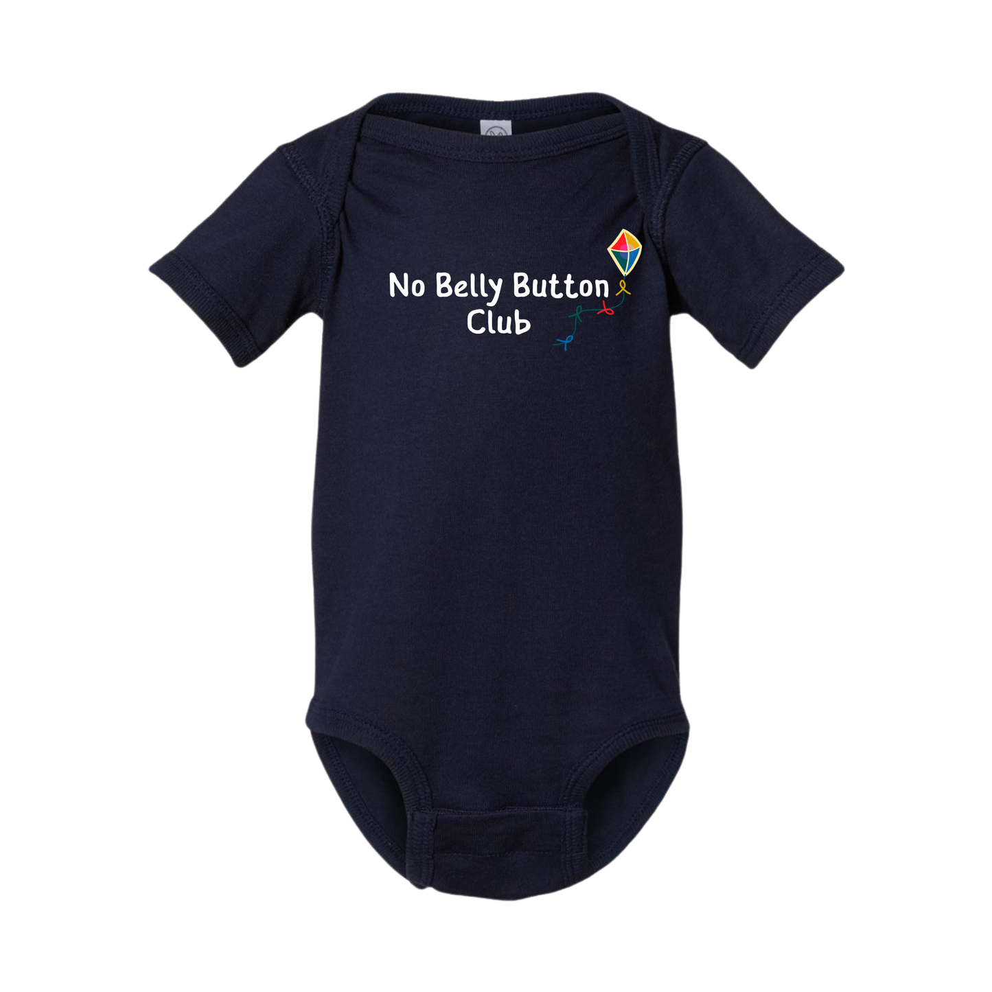 No Belly Button Club Onesie