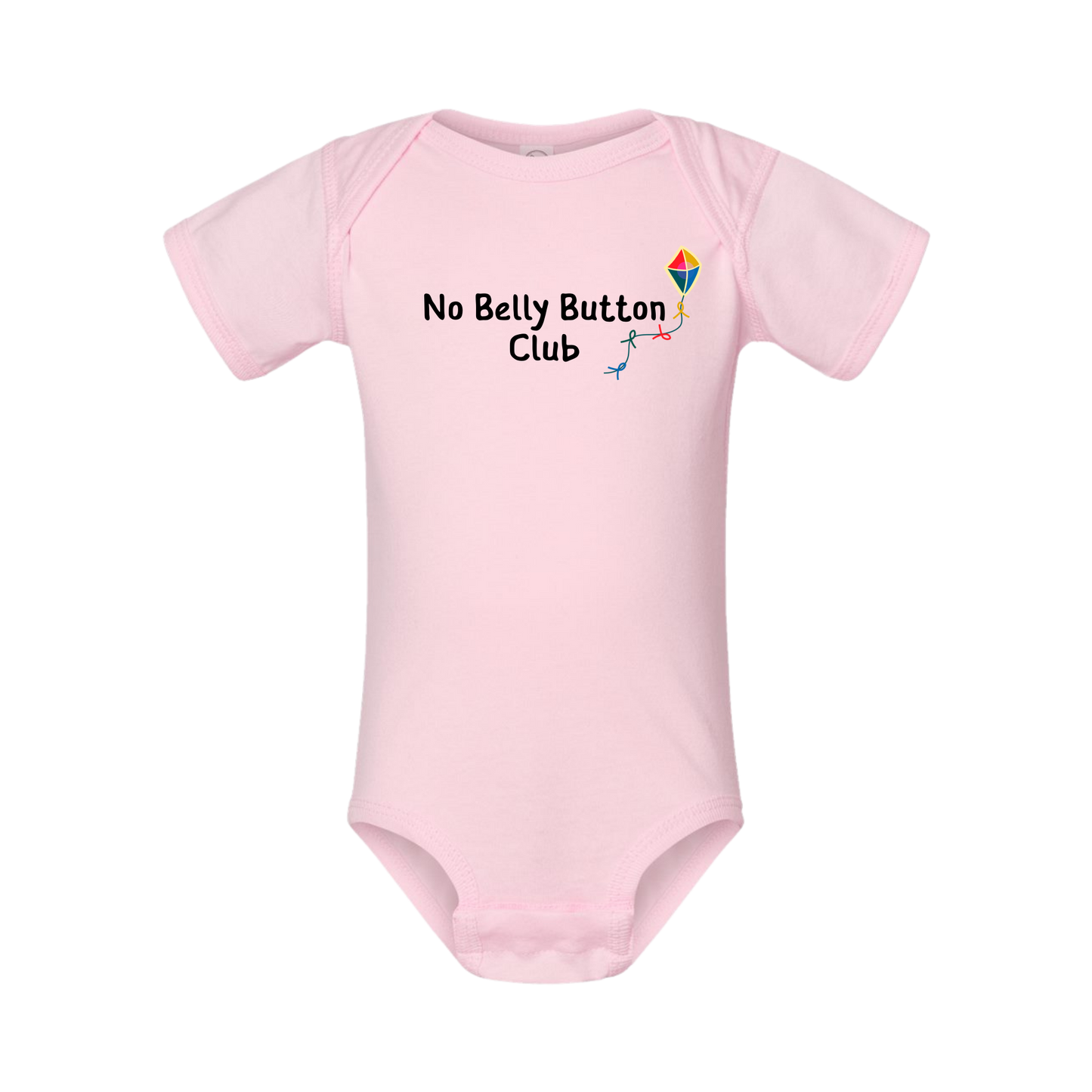 No Belly Button Club Onesie