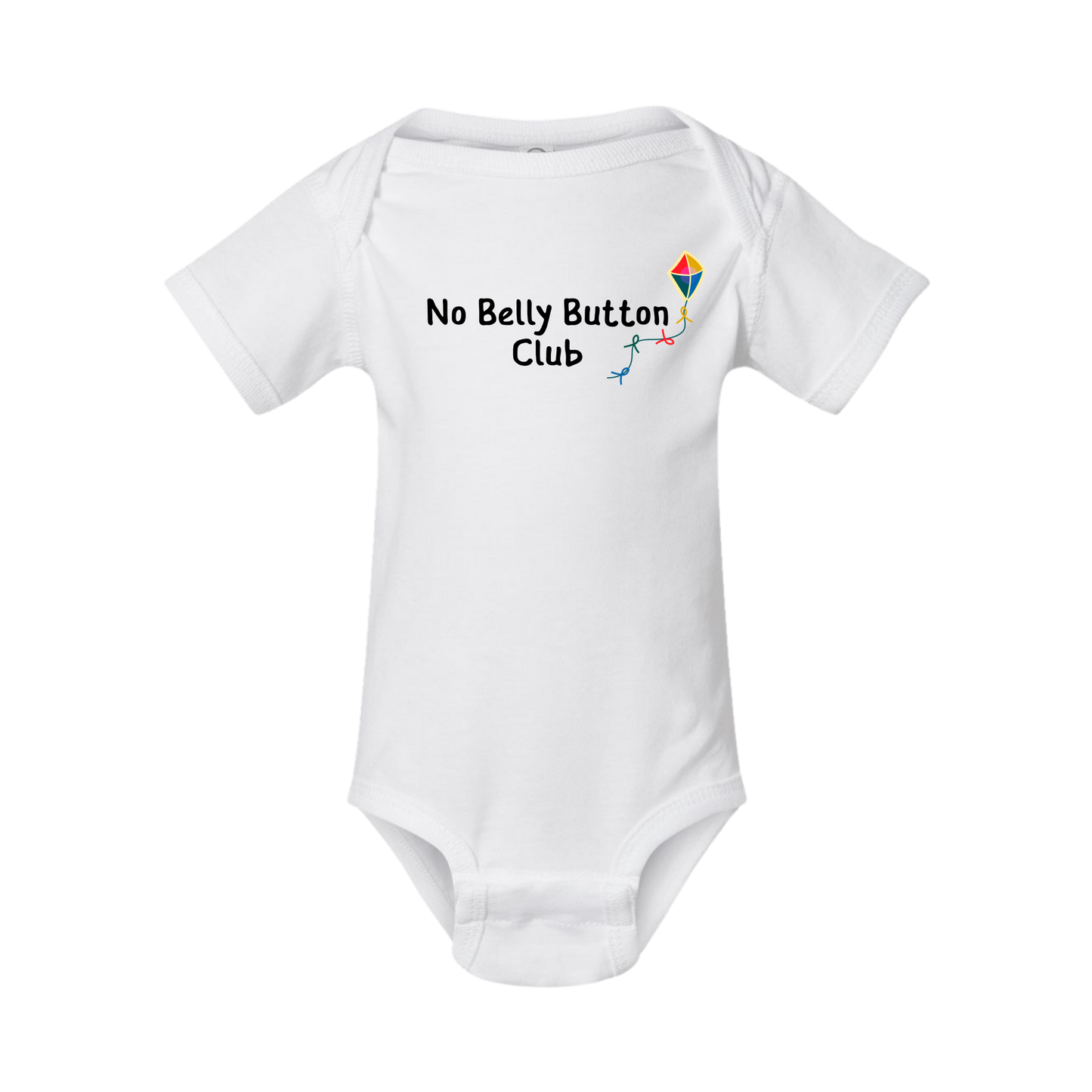 No Belly Button Club Onesie