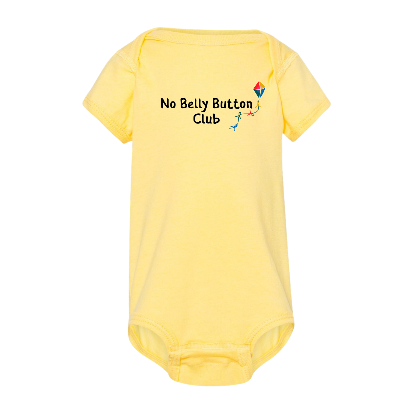 No Belly Button Club Onesie