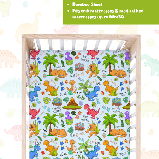 **PRE-SALE** Trachie-Saurus Roar! Crib Sheet