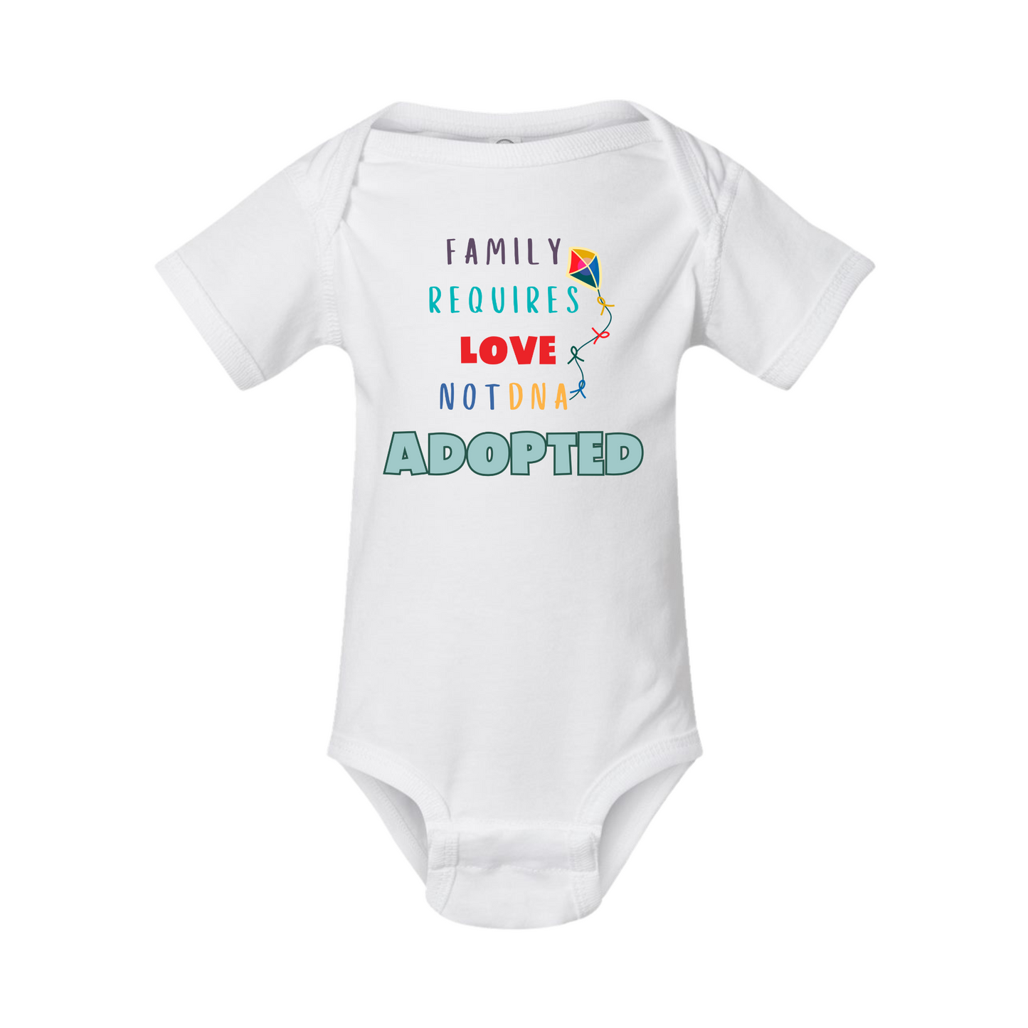 Love not DNA Onesie