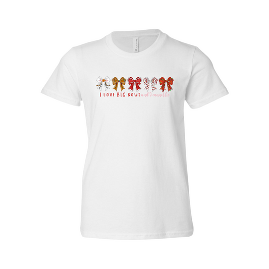 I love Big Bows Youth T-Shirt