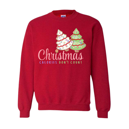 Christmas Calories Adult Sweater