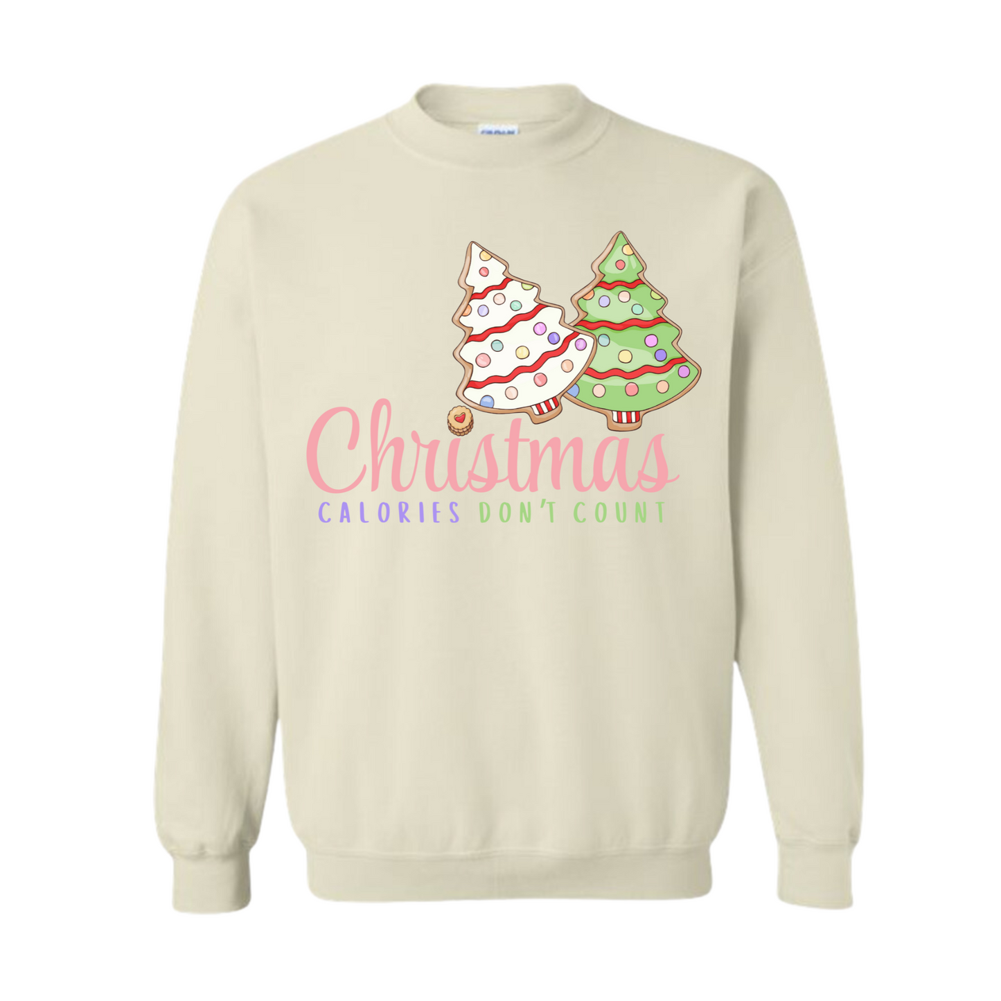 Christmas Calories Adult Sweater