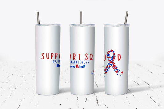 CHD SUPPORT SQUAD TUMBLER