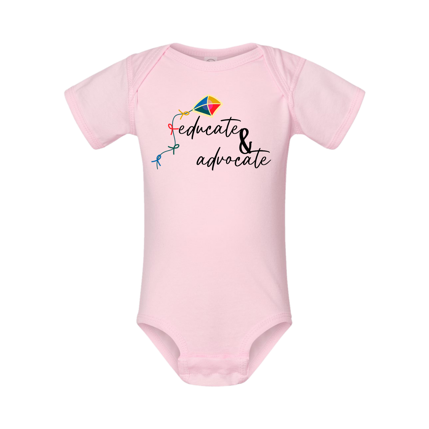 Educate & Advocate Onesie