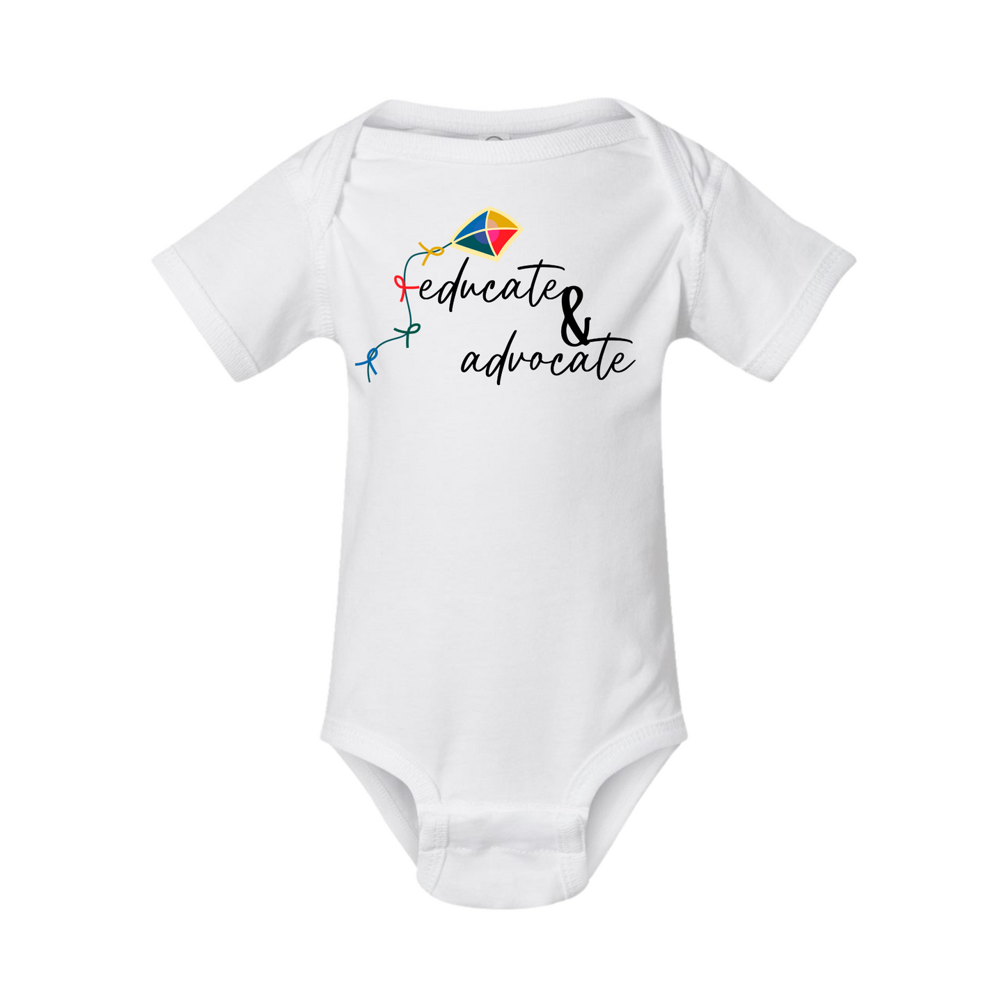 Educate & Advocate Onesie