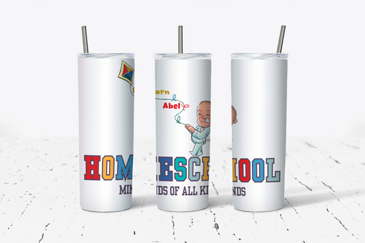 BORN ABEL HOMESCHOOL TUMBLER