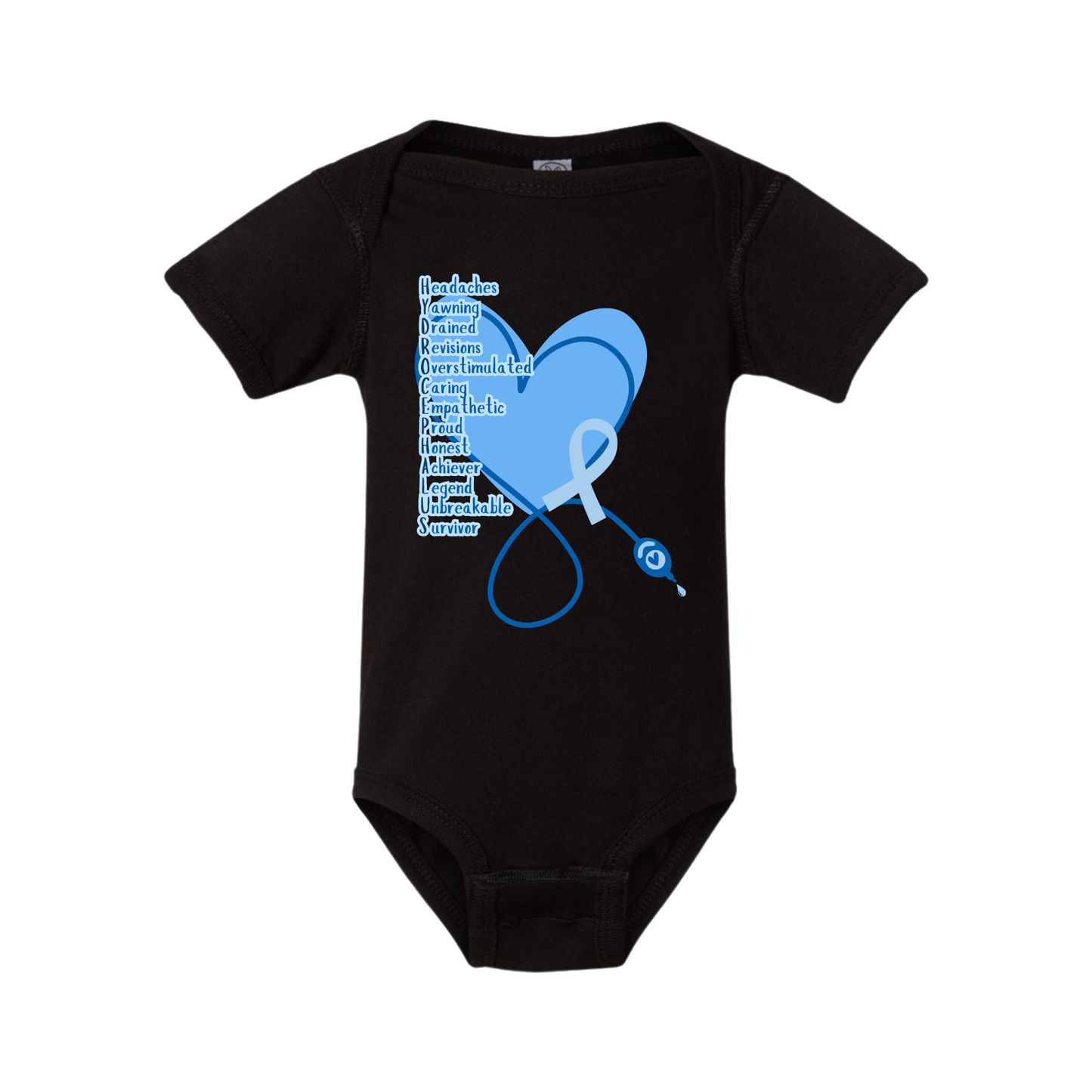 Hydrocephalus Awareness Onesie