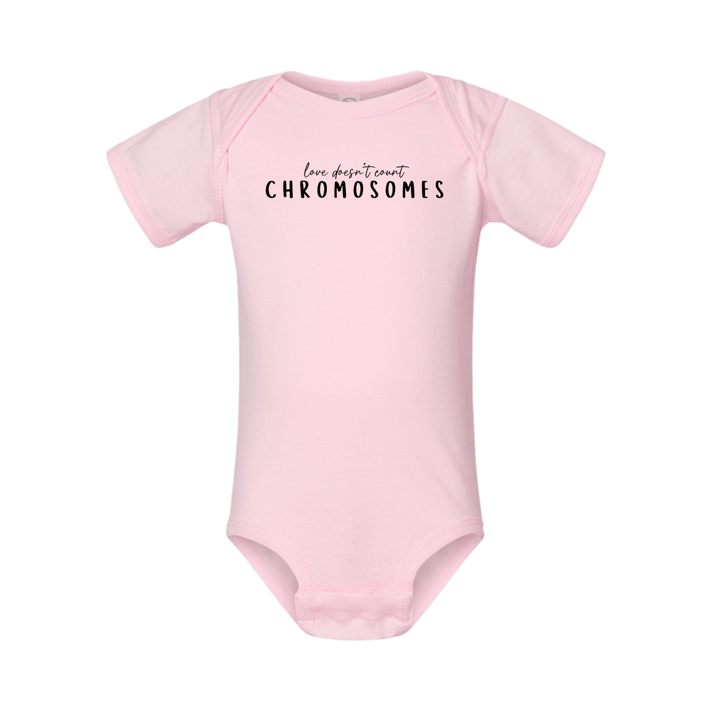 Love doesn't count chromosomes Onesie