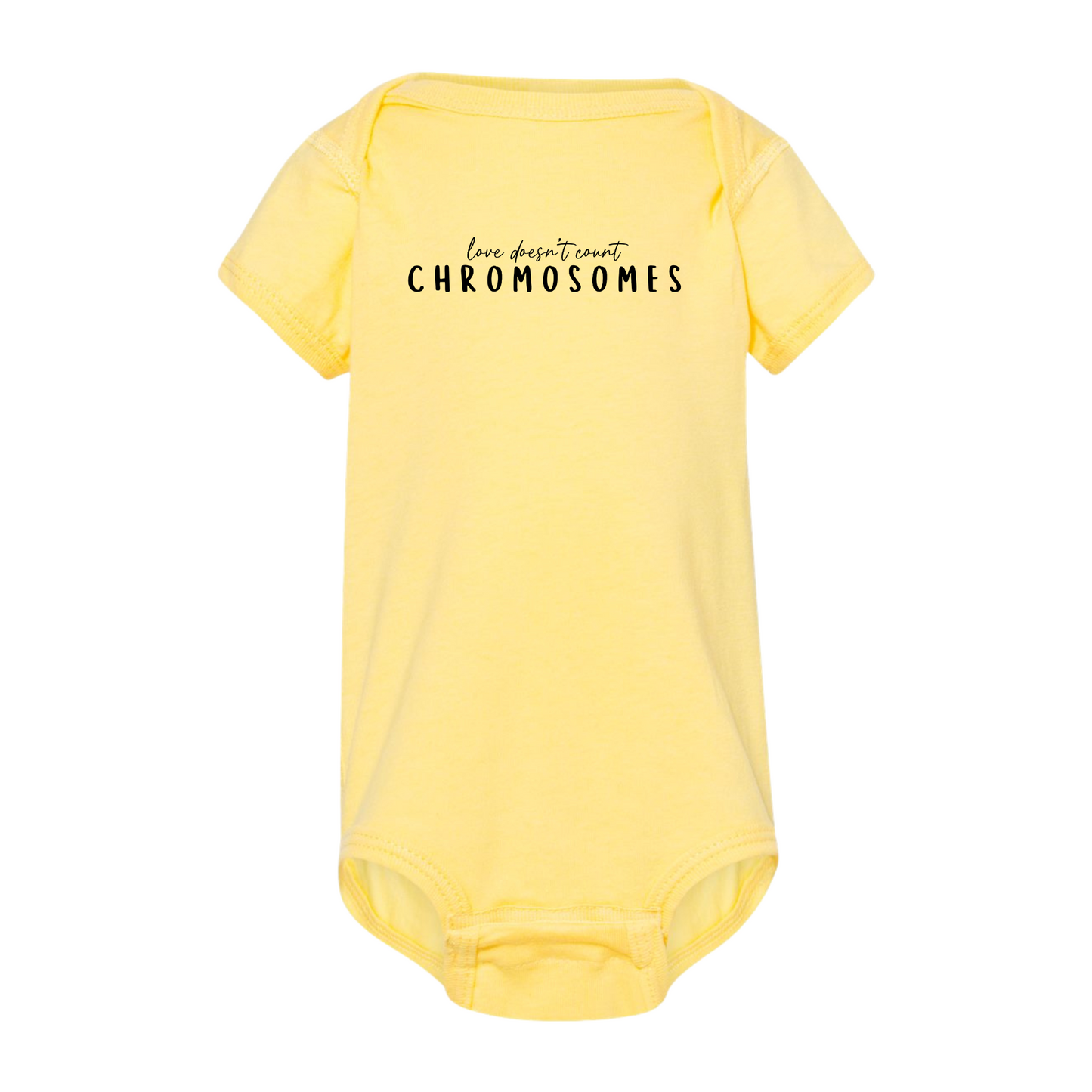 Love doesn't count chromosomes Onesie