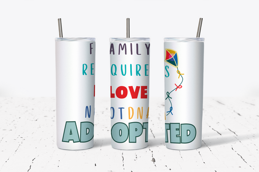 LOVE NOT DNA TUMBLER