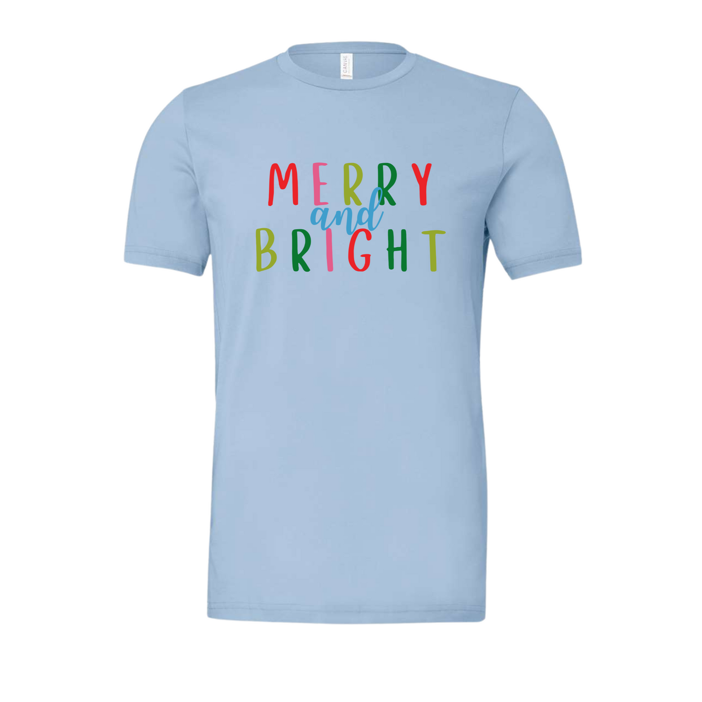 Merry & Bright Neon Adult T-Shirt