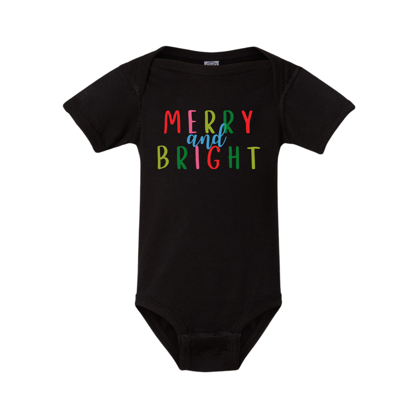 Merry & Bright Neon Onesie