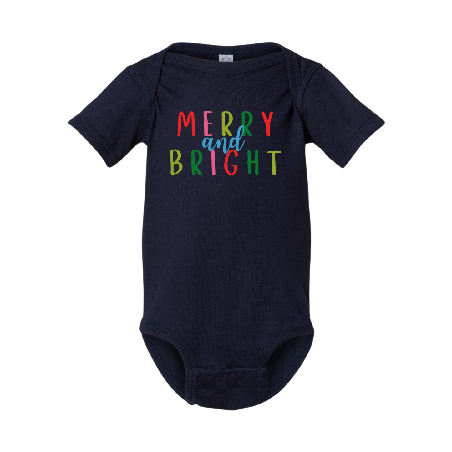 Merry & Bright Neon Onesie