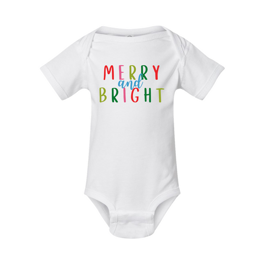 Merry & Bright Neon Onesie