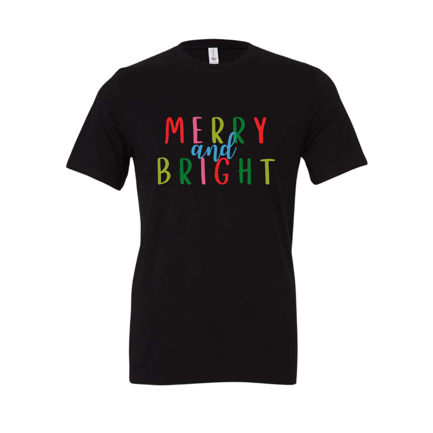 Merry & Bright Neon Adult T-Shirt