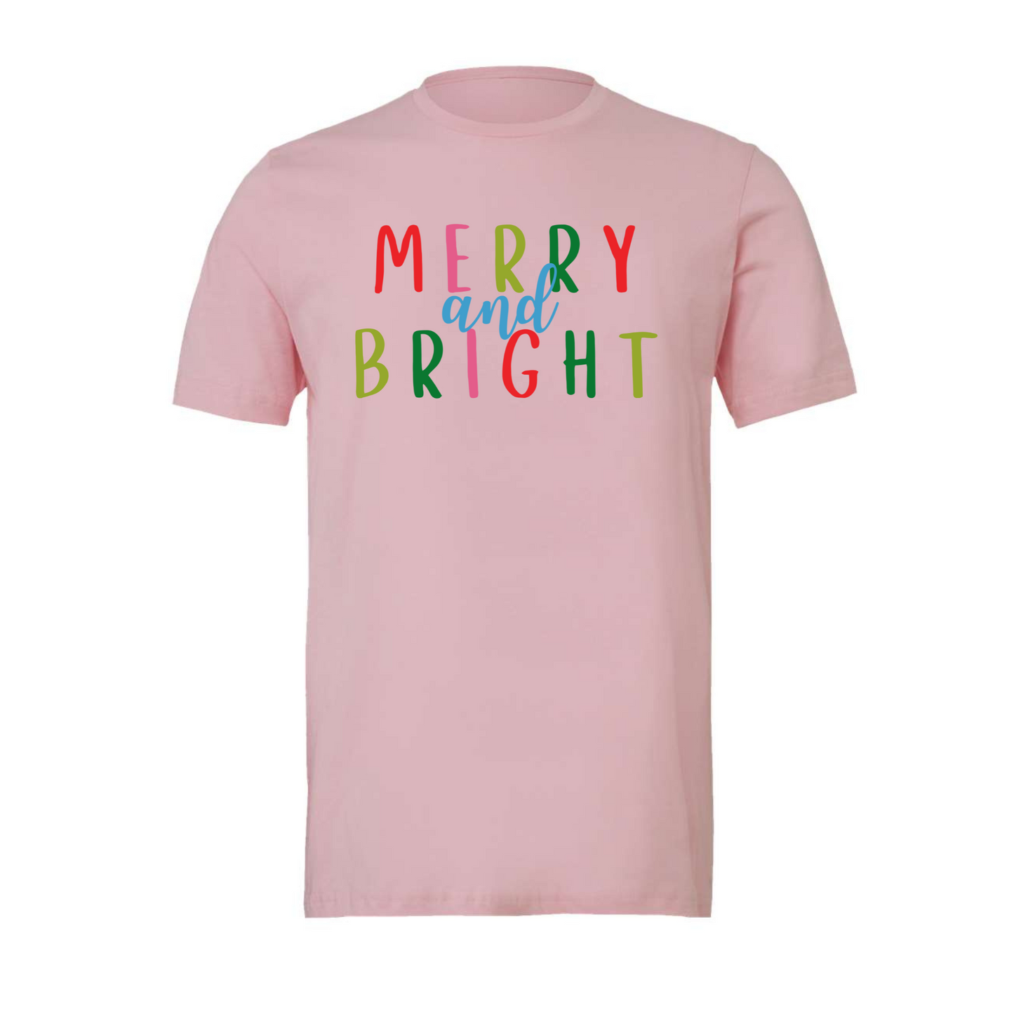 Merry & Bright Neon Adult T-Shirt