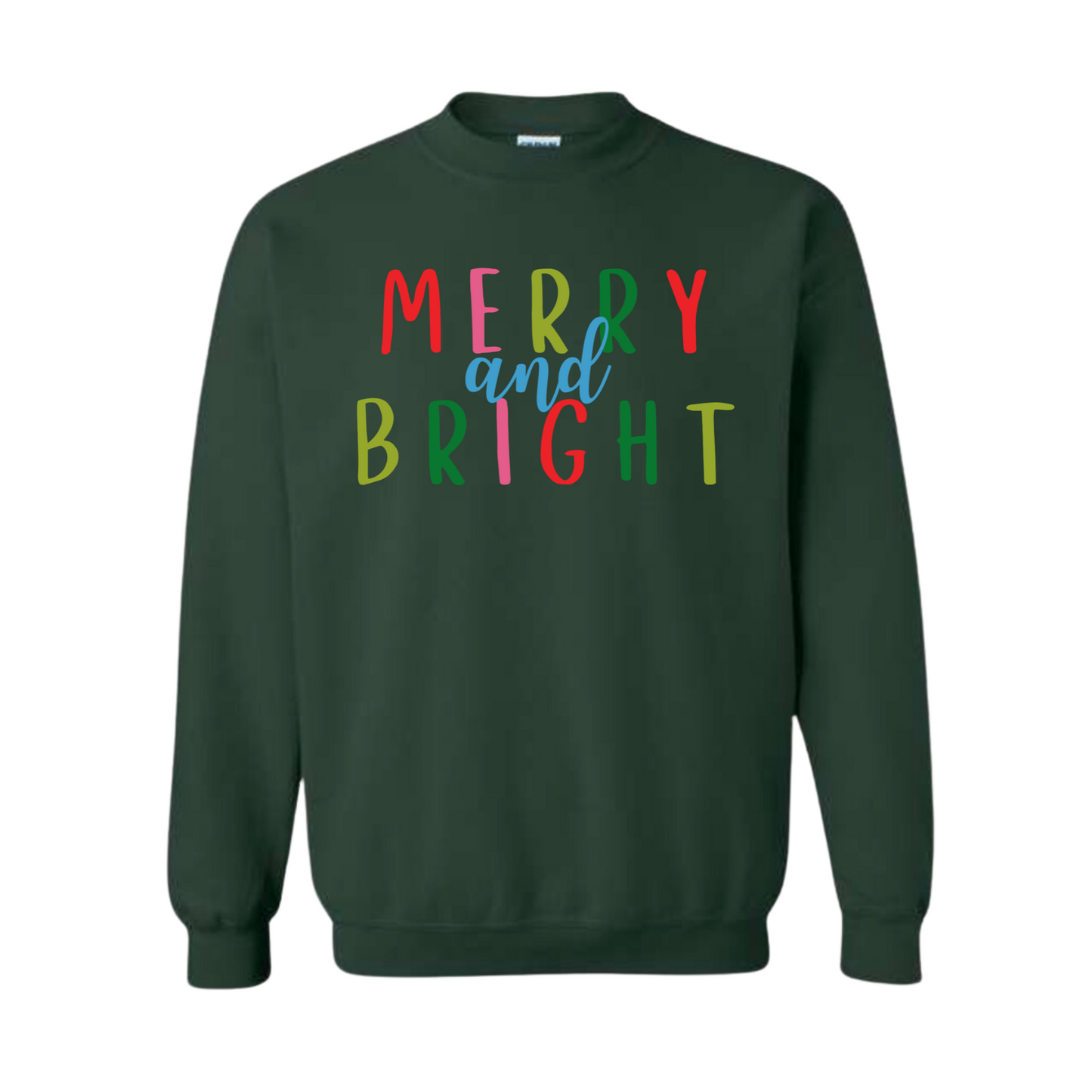 Merry & Bright Neon Adult Sweater