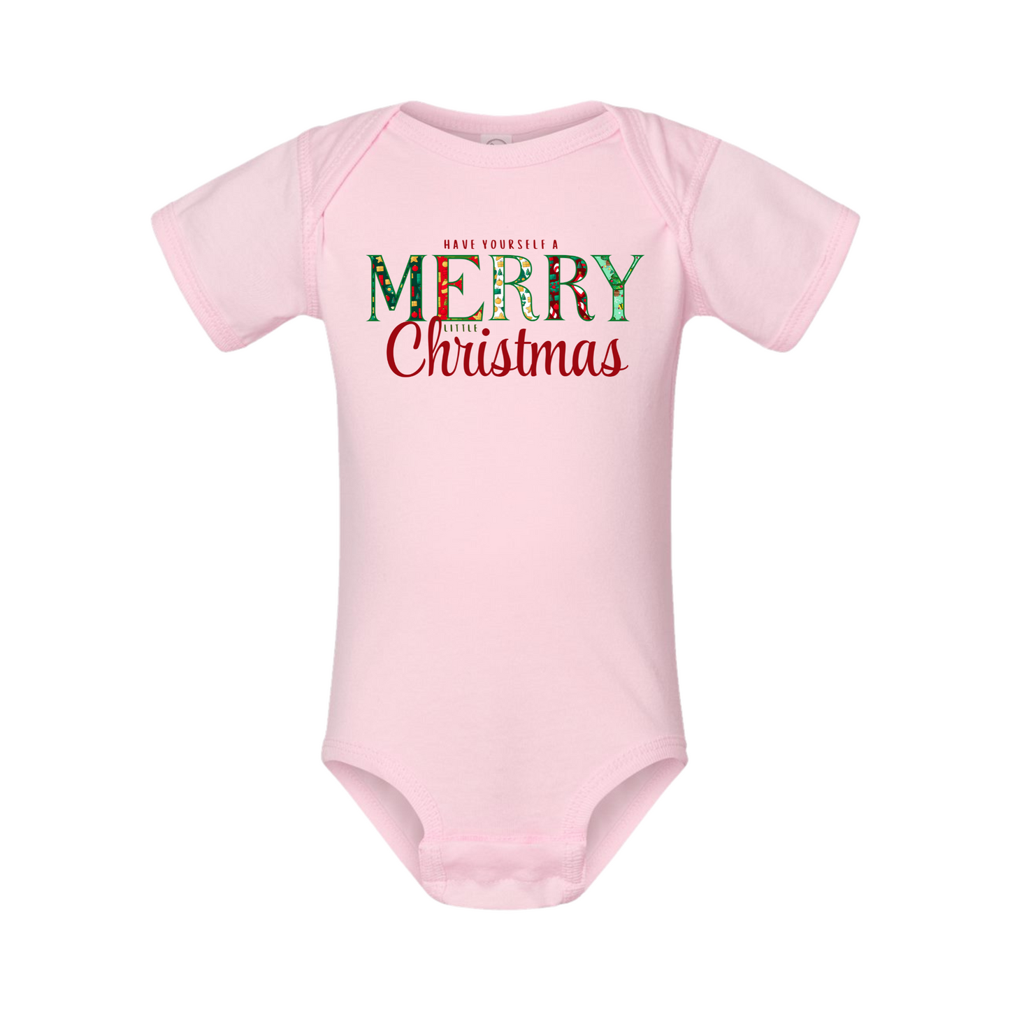 Merry Little Christmas Onesie