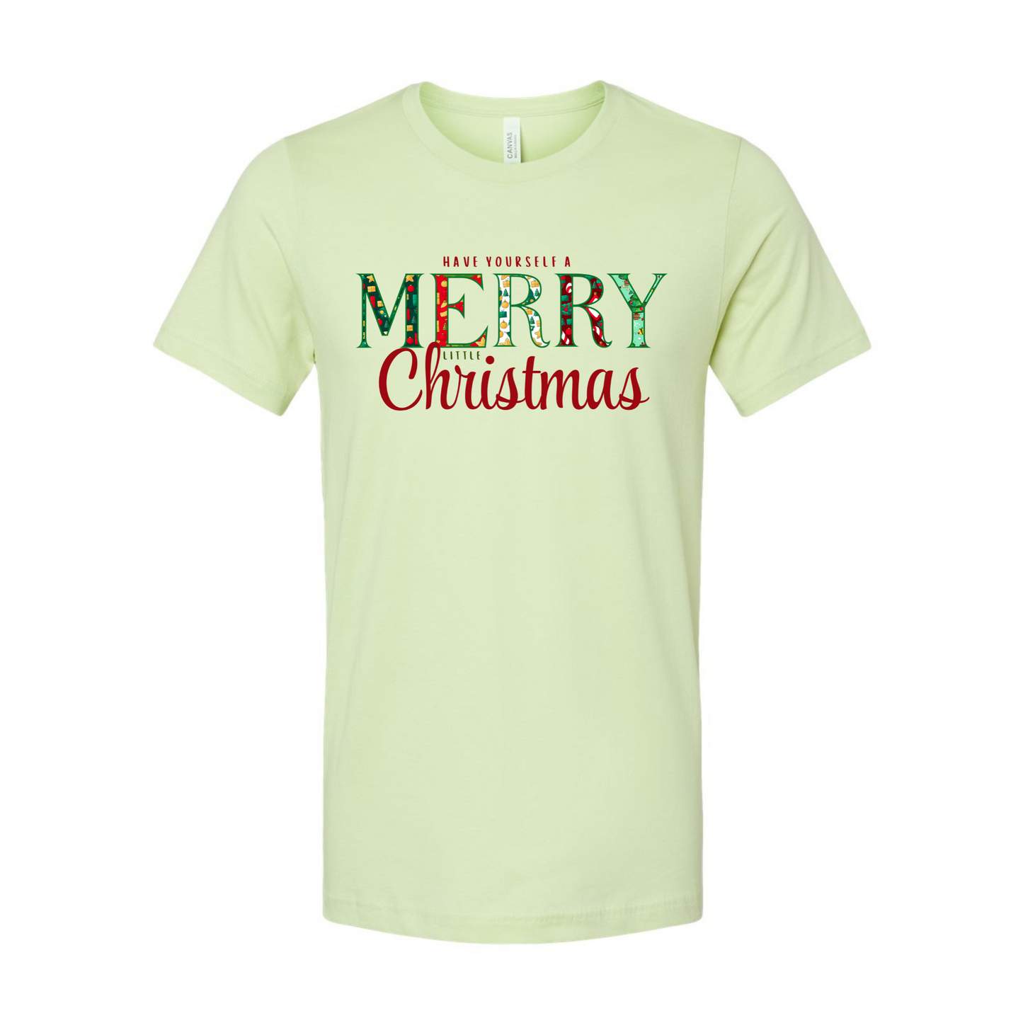 Merry Little Christmas Adult T-Shirt