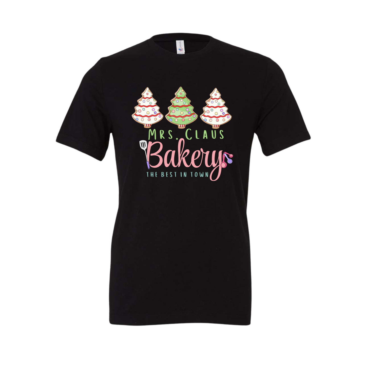 Mrs. Claus Bakery Adult T-Shirt