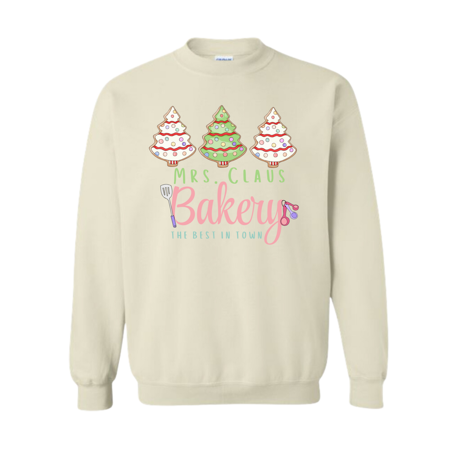 Mrs. Claus Bakery Adult Sweater