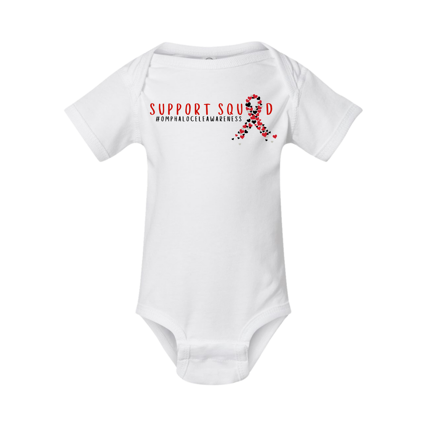 Omphalocele Support Squad Onesie