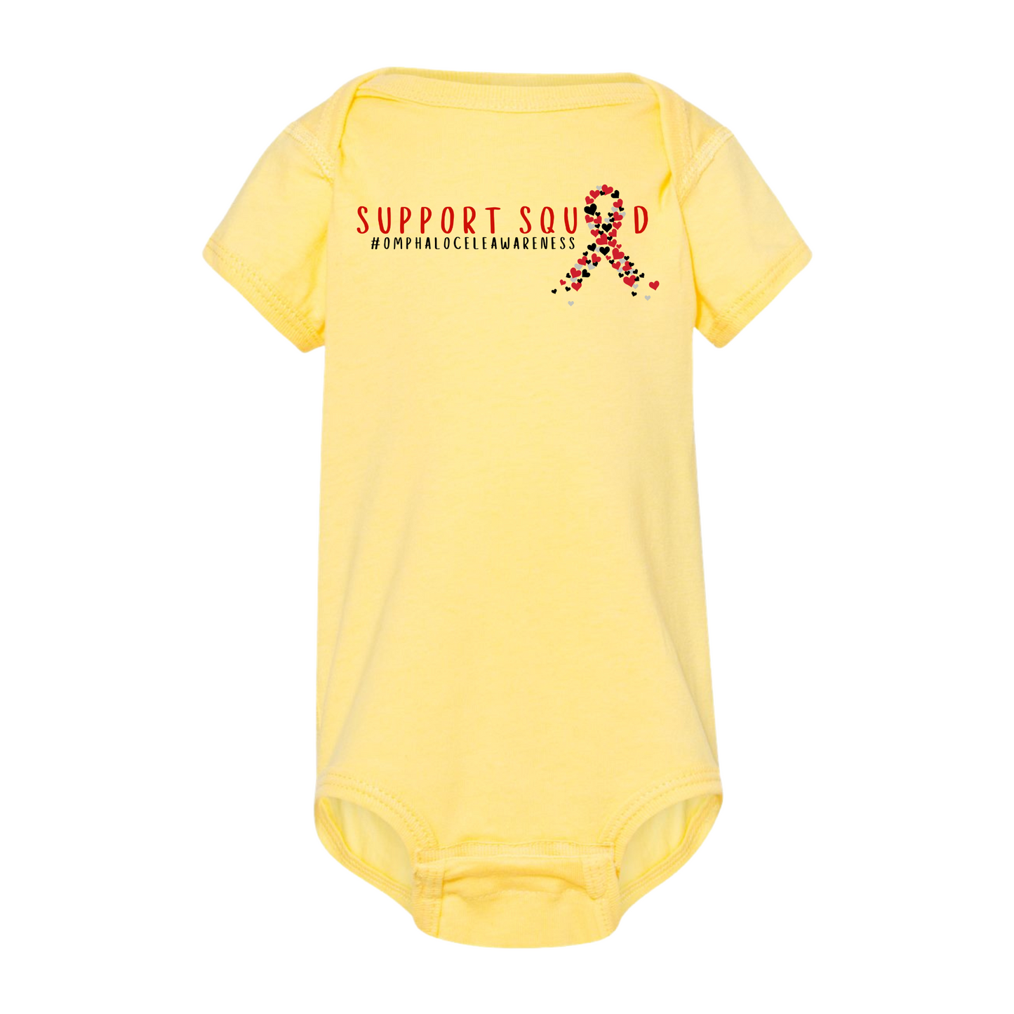 Omphalocele Support Squad Onesie