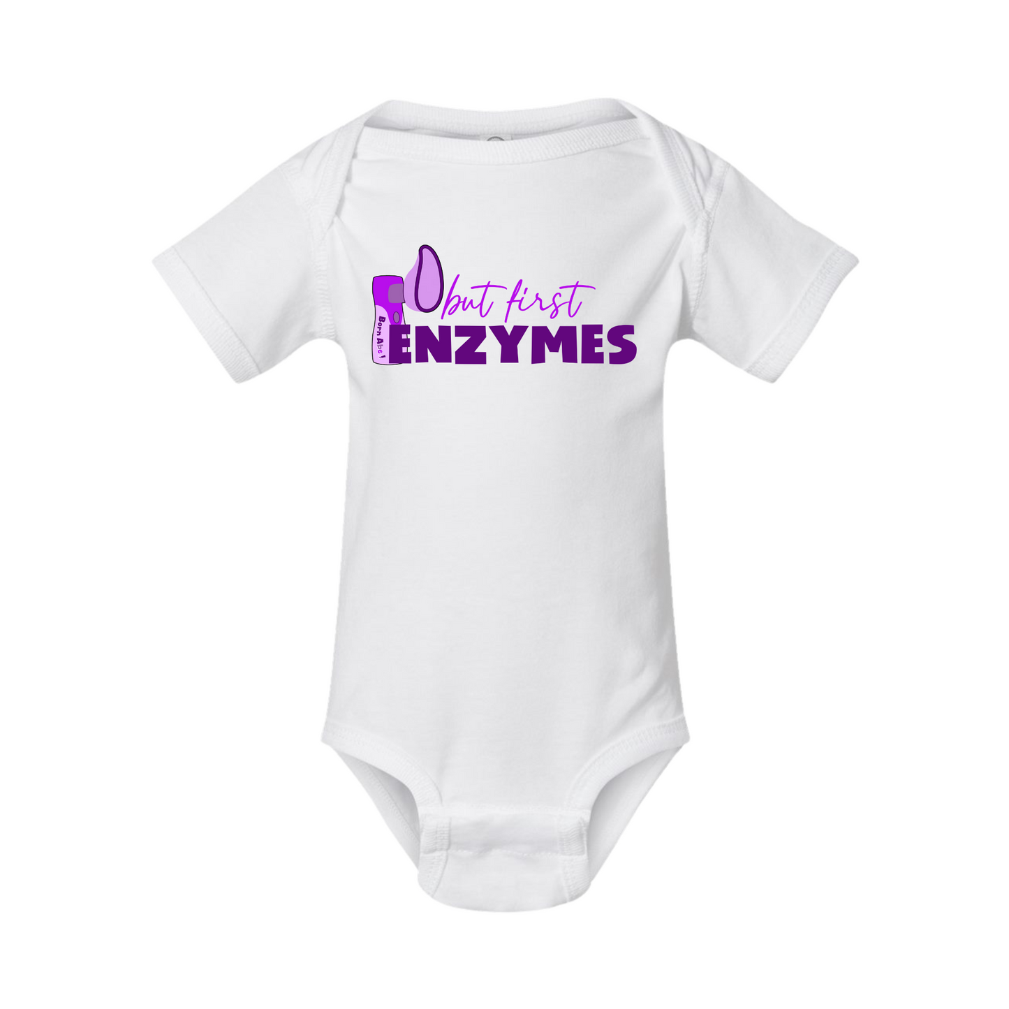 CF- enzymes onesie