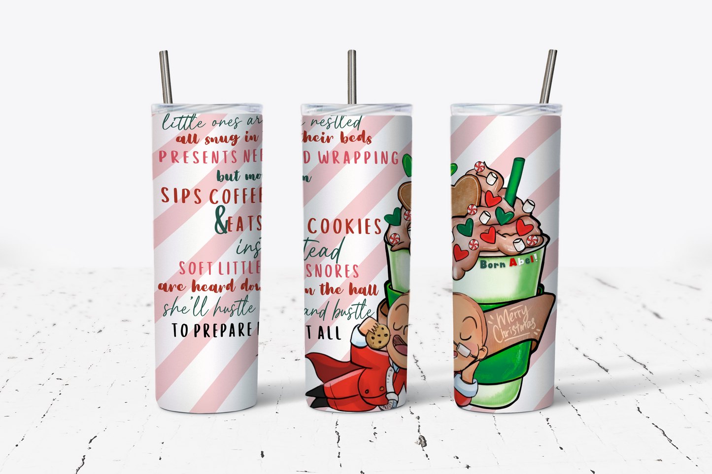 Christmas Coffee Tumbler