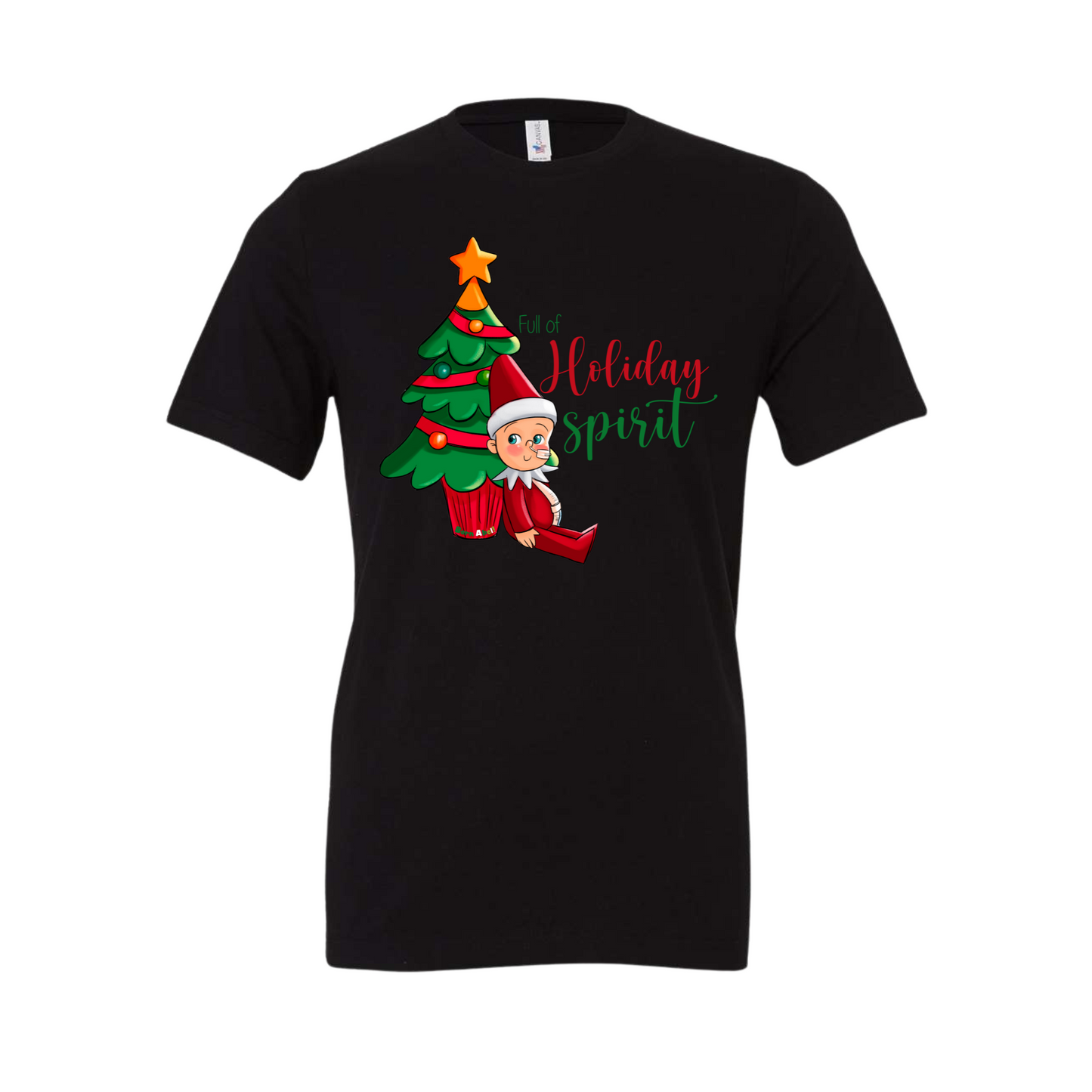 Holiday Spirit Adult T-Shirt