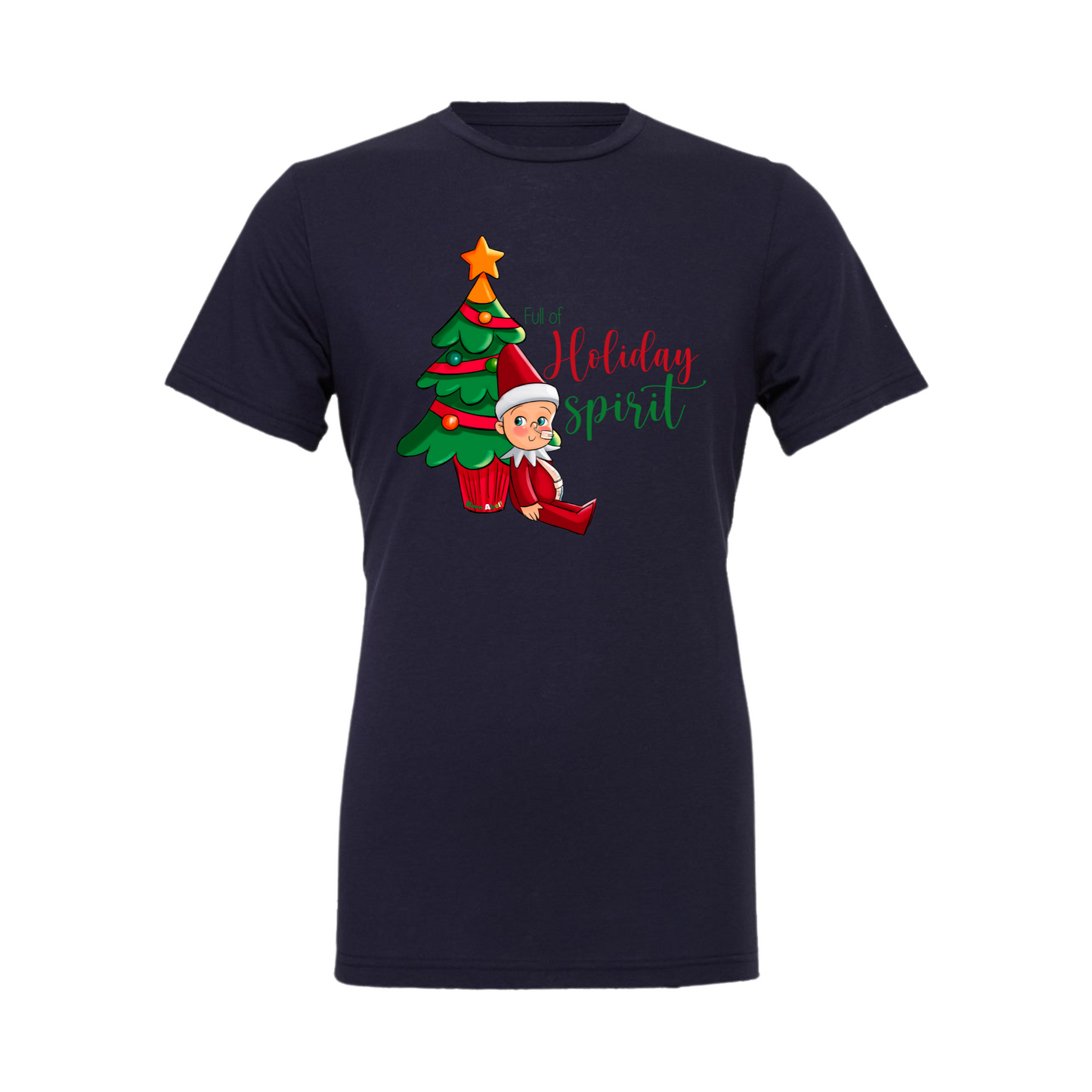 Holiday Spirit Adult T-Shirt