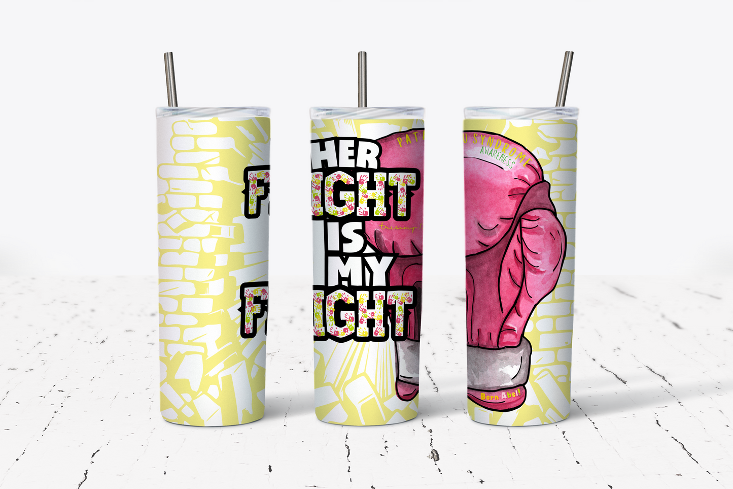 T-13 Her/His Fight Tumbler